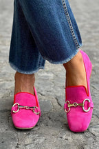 Franca | Mocassino con Fibbia Dorata