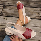 Gloria | Sandali ortopedici eleganti