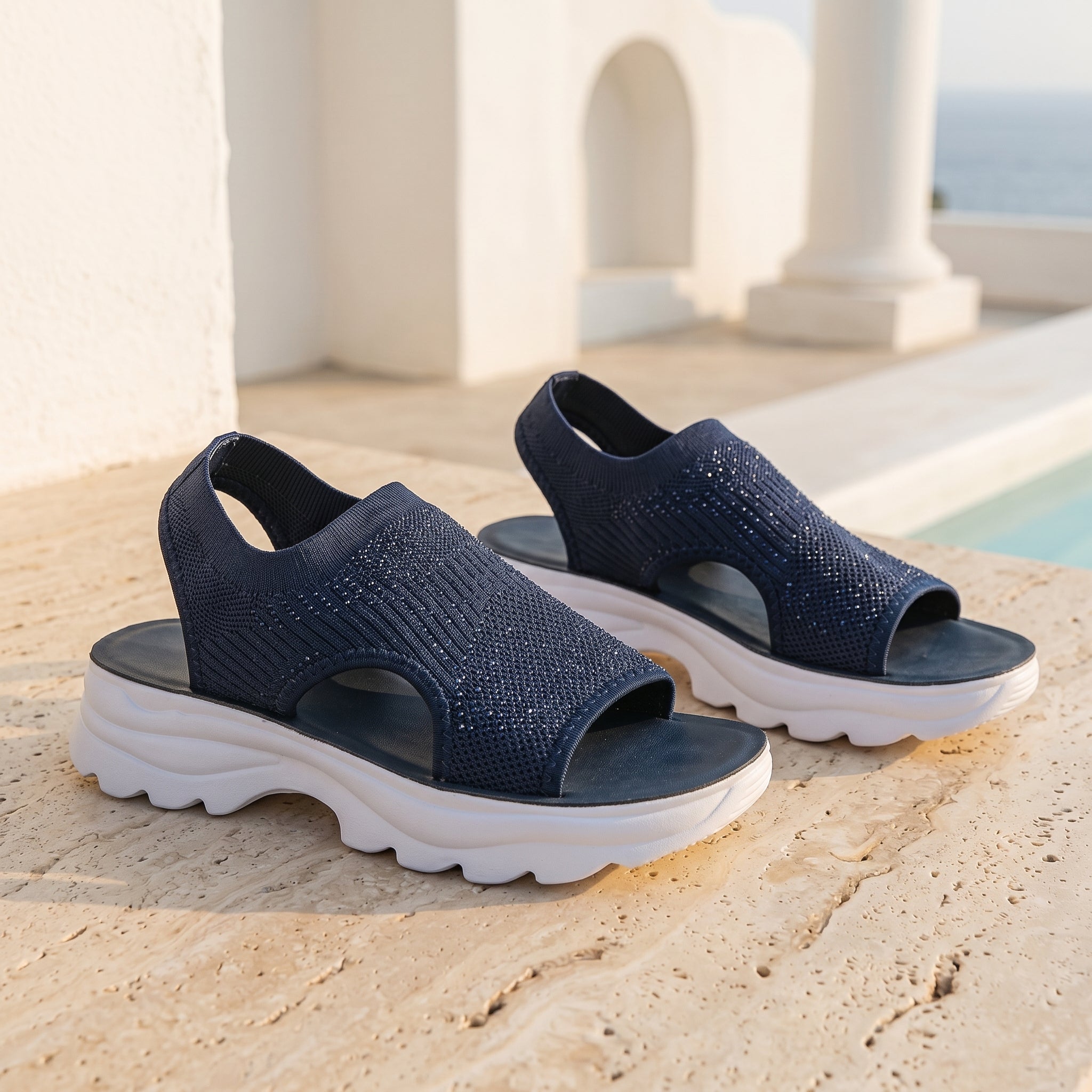 Elena | Sandali con Zeppa Comfort
