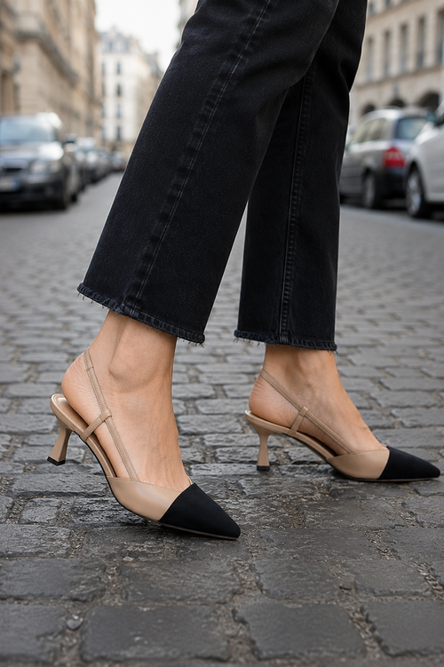 Bianca | Décolleté Slingback Raffinate