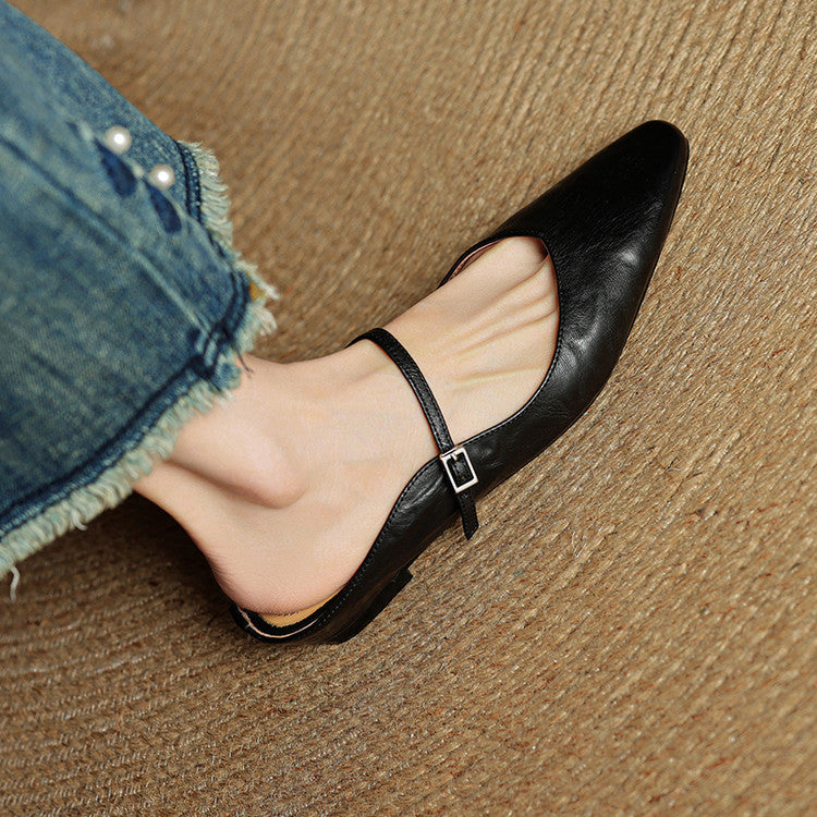 Renata | Mules in Vera Pelle