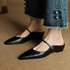 Renata | Mules in Vera Pelle