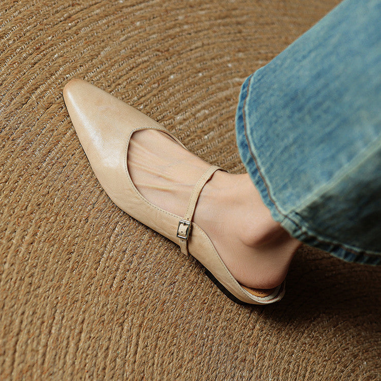 Renata | Mules in Vera Pelle