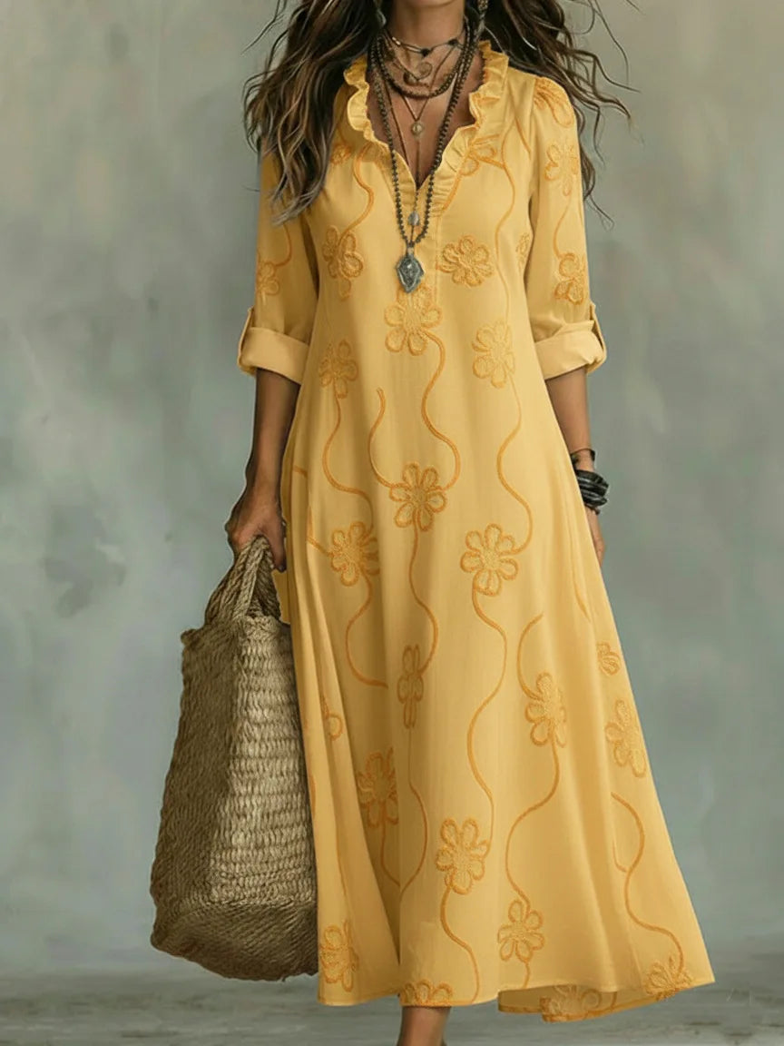 Sienna | Vestito Lungo Estivo a Fiori
