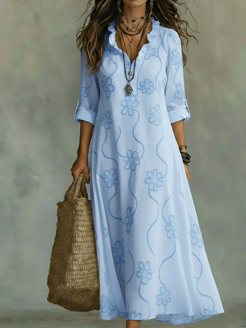 Sienna | Vestito Lungo Estivo a Fiori