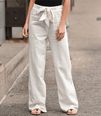 Joleen - Pantaloni Relaxed da Donna con Coulisse e Vita Elasticizzata
